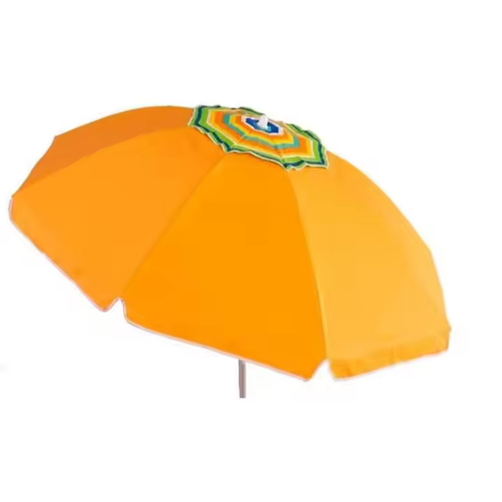 PANDAHOME Sombrilla playa,Parasol Anti-viento  Aluminio/Poli Antiuv 3 Colores Surtidos c/Ex 180 Cm/200Cm/220Cm/240Cm - 1