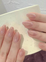 24pcs Uñas Postizas Largas Almendra Blancas Estilo Francés Detalladas Tiras Adhesivas De Uñas Postizas ABS Para Fiesta - details 10