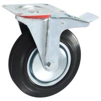 vidaXL Ruedas giratorias con frenos dobles 4 unidades 200 mm - details 2