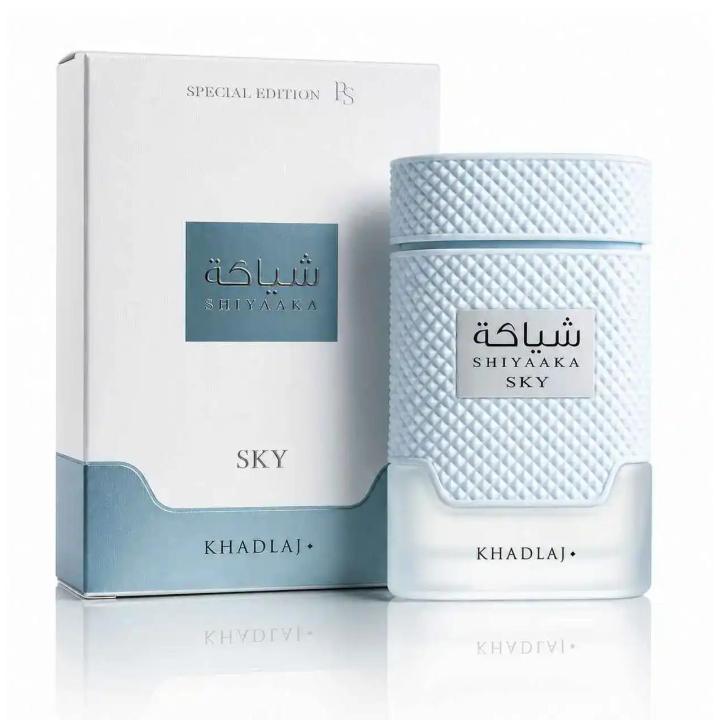 Khadlaj Shiyaaka Sky EDP 100ml · Fresco Verde Amaderado · Hombre — oferta en Miravia