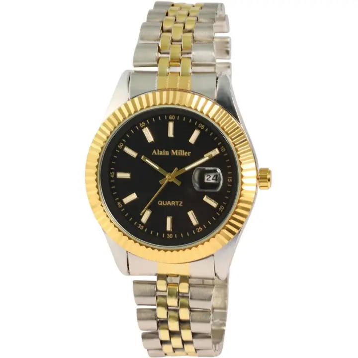 Reloj Alain Miller® Hombre com Bracelete em Aço Inoxidável 0099 - 1