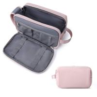 Bolso De Viaje Impermeable Para Maquillaje Grande Capacidad Desecho Y Líquido Separado Ligero Para Mujeres Bolsa De Cosméticos - details 5