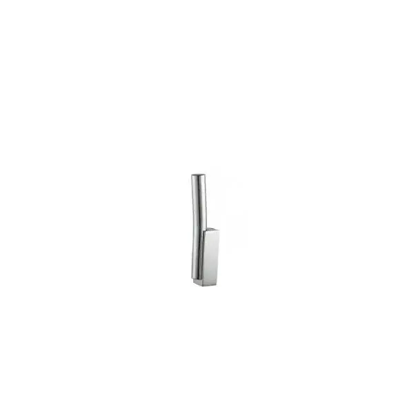 WCA Unisan colgador de baño de latón con acabado en cromo elegante y duradero - 1
