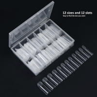 120pcs Molde De Uñas Rápidos Mate Para Extensión De Uñas Con Cubierta Total Doble Herramientas Y Accesorios Para Arte De Uñas - details 4