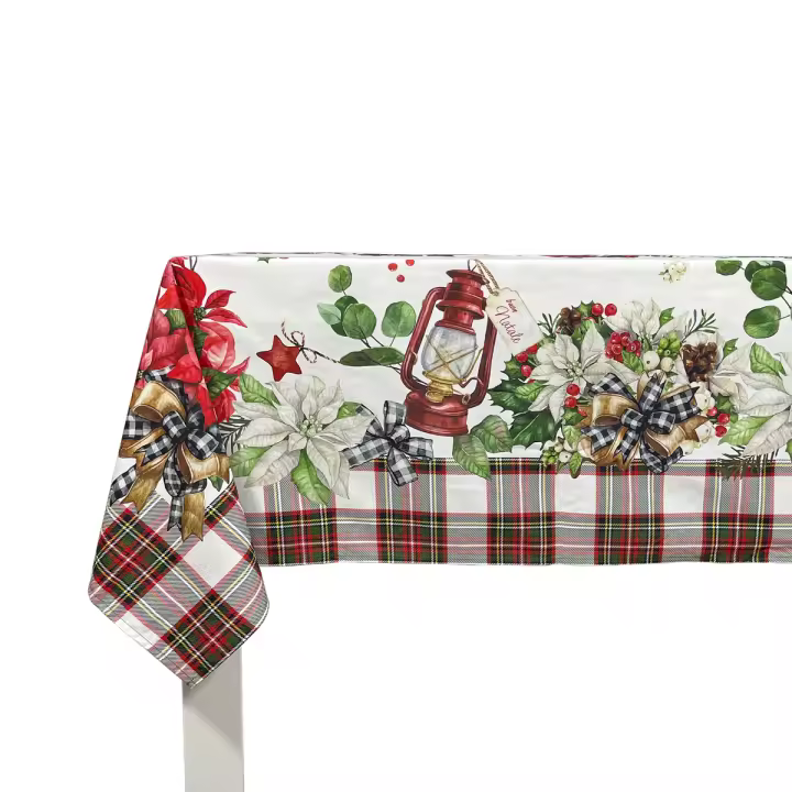 NAF NAF - Mantel de Navidad RIBBON 150x150 cm - 1