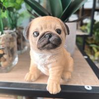 LILI HOME 🐶 Figuras de Perros de 🐾 Bulldog Inglés, 🐾 Bulldog Francés, 🐾 Dachshund (Salchicha), 🐾 Jack Russell Terrier, 🐾 Pug, 🐾 Labrador Retriever y 🐾 Rottweiler. Grande: 22 x 12 x 17 cm Peque: 11 x 9 x 11.5 cm - details 4