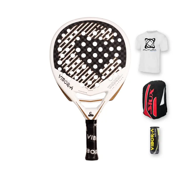 Pala Vibora Yarara Pro White 2025 - pala de pádel Vibor-A - 1