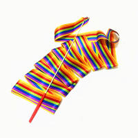 Cinta De Gimnasia Artística De Color Sólido Prop De Desempeño Para Danza Y Fitness Resistente Al Desvanecimiento Ropa Deportiva Para Niños - details 10