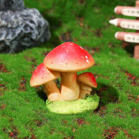 Decoración De Acuario De Mini Figure De Setas De Resina Para Jardín Faeérico Landscape Micro Ornamento Artificiales Plantas - details 8