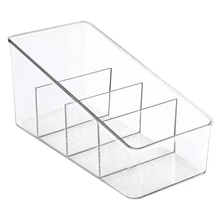 Caja De Almacenamiento De Alimentos Aihogard De 4 Capas Transparente Para Cocina Refrigerador Organizador De Panadería Contenedor Para Especias Y Maquillaje - 1