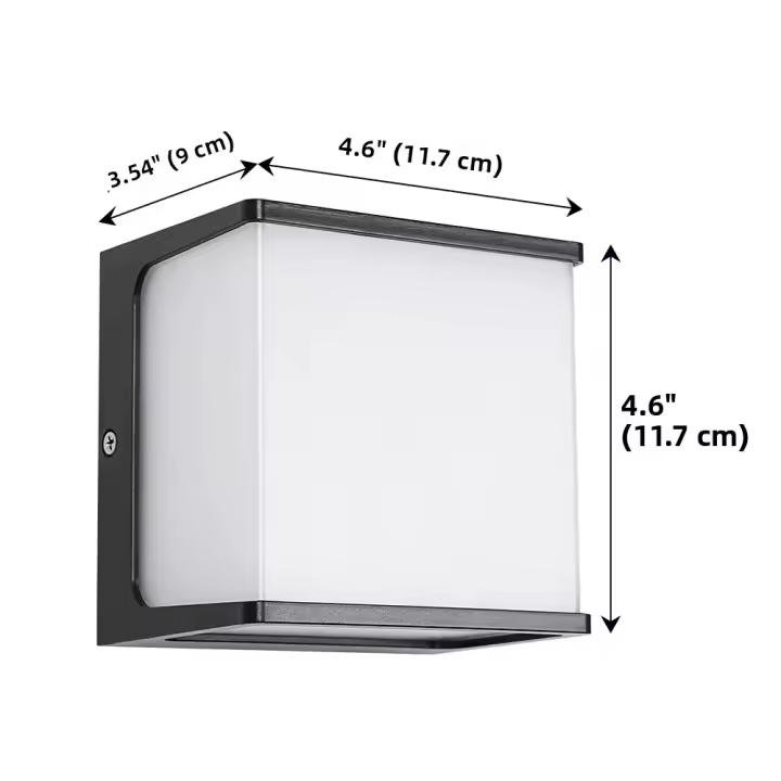 Lámpara De Pared Exterior LED Moderna Impermeable IP65 Para Jardín Y Balcón Iluminación De Puerta Delantera Y Exterior - 1