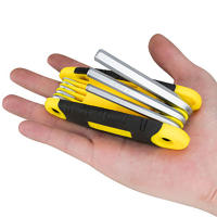Juego De Destornilladores Plegables 8 En 1 Con Torx Y Phillips Herramientas Multifuncionales De Acero De Carbono Para Reparación Y Mantenimiento - details 6