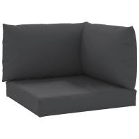 vidaXL Cojines para palets 3 unidades tela Oxford Color Gris,  Beige,  Azul claro y mas Cojín Decorativo de Asiento Cojines de muebles de salon - details 2