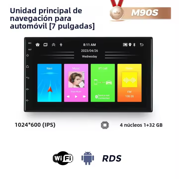 Radio De Coche Android 13 2Din Con Carplay Multimedia Auto GPS BT Para Peugeot 307 Volkswagen Golf Polo Passat B5 MK5 Bora MK4 MK3 - 1