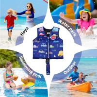 Chaleco De Flotación Para Niños Con Cinturón Ajustable Equipamiento De Natación Y Baño Chaleco De Vida Para Piscina Y Actividades Acuáticas - details 3