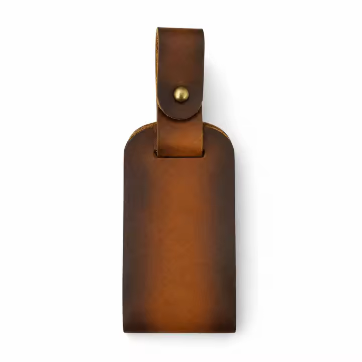 Funda para Llave de Coche de Cuero Vacuno Auténtico Hecha a Mano – Protector Compacto para Llaves de Automóvil – Diseño Slim, Elegante y Funcional – 3JCUT Colección Origen - 1