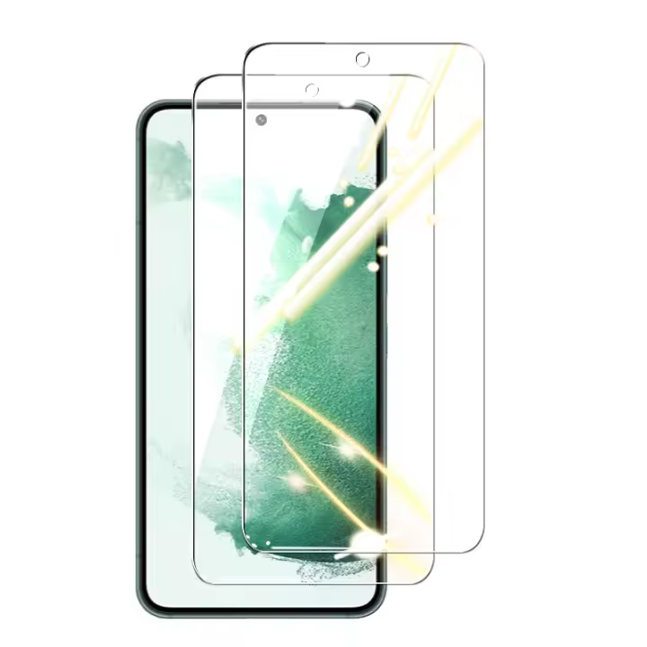 2PCS Protector De Pantalla De Vidrio Templado Para Samsung Galaxy S21 S22 S23 S24 Ultra Resistente a Huellas Y Arañazos Vidrio HD Para Galaxy S20 FE - 1