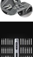 Destornillador Eléctrico De Precisión 50 En 1 Con Luz LED Kit De Destornilladores Sin Alimentación Recargable Para DIY En El Hogar - details 3