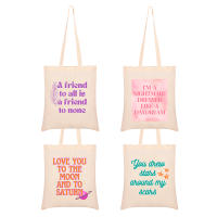 Roly Pack 2 Bolsas de Mano Diseño T.S. | Varios Diseños Combinables | Bolsa Shopper | Tote Bag | 100% Algodón, 140 G/m² | Medidas 37x41cm | Medida del Asa 70cm - details 0