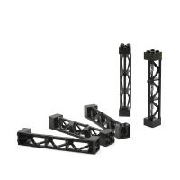 10PCS Placas De Base Doble Lado Para Bloques De Construcción Militar Accesorios De Ciudad Pilares MOC Piezas Juguetes Para Niños - details 4