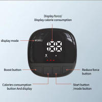 Almohadilla De Estimulación Muscular De Actualización Para Abdomen Y Piernas Equipo De Gimnasio En Casa Para Perder Peso Y Quemar Grasa Material De Alta Calidad Con 10 Modos Y 30 Niveles De Intensidad USB Cargable - details 9