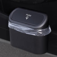 Bandeja De Basura Portátil Para Coche Con Tapa Y Organizador Multifuncional Plegable Caja De Almacenamiento Para Automóvil Material Plástico Forma Redonda - details 13