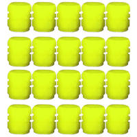 20Pcs Tapas De Válvula De Neumático Luminosas Mini Para Coche Y Motocicleta Cubierta De Válvula Colorida Iluminada Accesorios De Auto Decoración De Rueda Y Eje - details 8