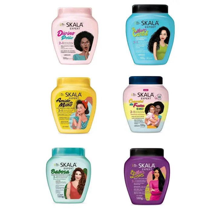SKALA-MASCARILLA , ACONDICIONADOR ,CREMA DE PEINADO 1000 G - 1
