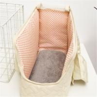 Hanpanda Cuatro Temporada Gran Espacio Transpirable Apertura Lateral Portador Para Perros Gato Portátil de Lona Bolsa Hombro Para Mascotas Suministros Viaje - details 8