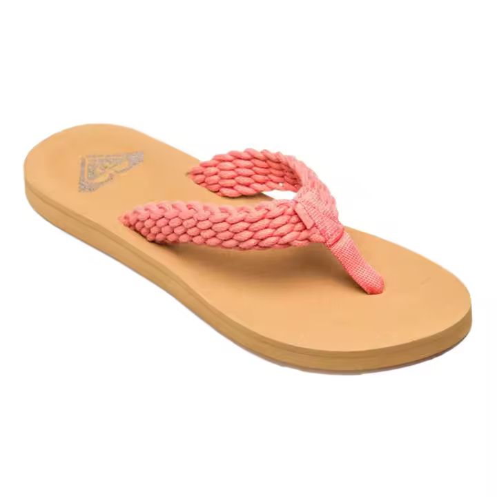 Calzado mujer Chanclas Roxy Chanclas Porto Iv Rosa - 1