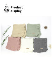 Manta Bebé Reversible 90*70cm Tejida Para Niños Y Niñas Recién Nacidos Funda Para Sillín De Coche Suave Y Cálida Para Dormir - details 8