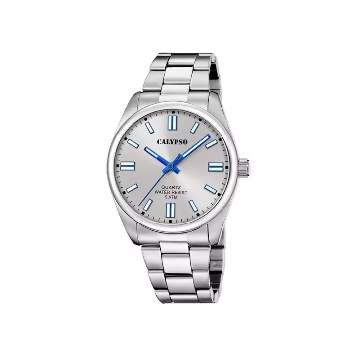 Reloj Calypso K5862/2 Hombre - Acero Inoxidable, 41mm, Plateado, Cuarzo - 1