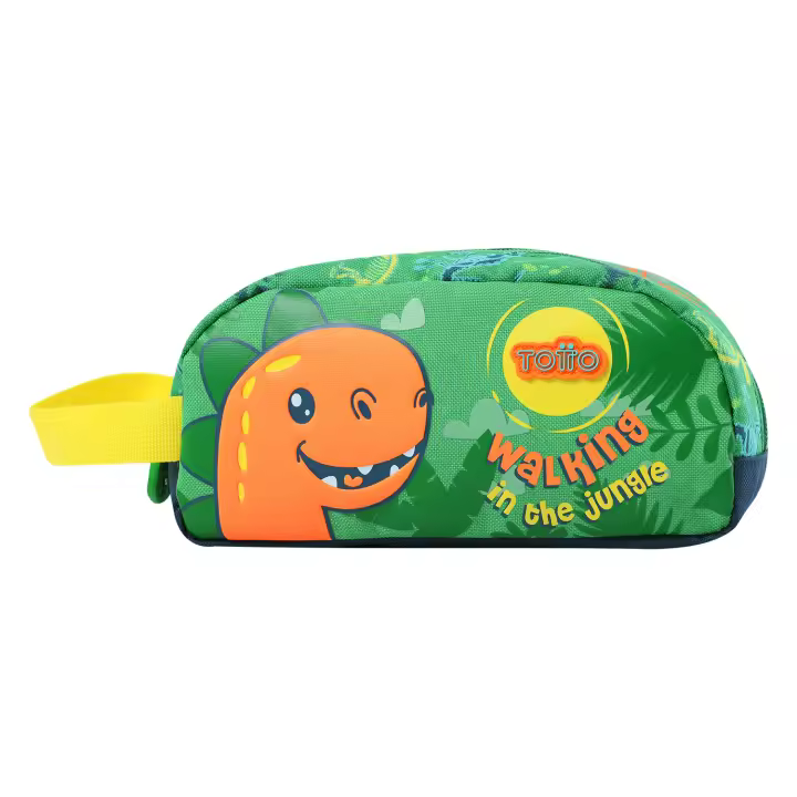 Totto Estuche infantil  Dinomax -Dimensiones:23 x 12 x 8.5 cm-Material: Poliester - 1