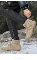 Botas De Invierno Impermeables Para Hombres Y Mujeres Zapatos De Camuflaje Casuales Para Exterior Trabajo Caminar Escalada Senderismo - details 39