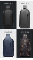 BANGE Bolsa Multifuncional De Hombro Cruzada Impermeable Para Hombres Bolsa De Pecho Para Viajes Cortos Estilo Fashion Unisex - details 7