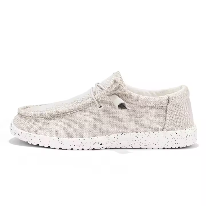 Mocasines informales para hombre, zapatillas sin cordones, alpargatas de lona ligeras para negocios, zapatos para caminar - 1