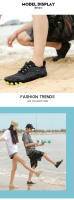 Zapatos de vadeo para actividades al aire libre, senderismo, correr, para adultos, para rastreo de ríos, playa, buceo y natación. - details 4