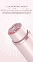 Epilador Eléctrico Para Mujeres 2 En 1 Doble Cabeza Painless Trimmer De Bikini Uso Seco Y Húmedo Cabeza Desmontable Afeitadora Eléctrica Para Cabello Pubal - details 14