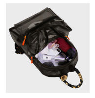 Mochila Transparente Duradera Para Mujer TINYAT Impermeable Pequeña Capacidad Color Sólido Para Viajes Música Conciertos - details 3