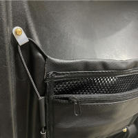 Bolsa De Almacenamiento Para Moto Asiento PU Cuero Organizador Con Dos Bolsillos Para XMAX NMAX ADV Bolsa Inferior Para Scooter Vespa Yamaha - details 3