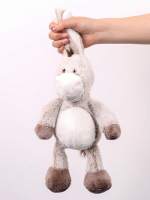 Juguete De Peluche Suave 32cm Burro Para Niños Y Niñas Decoración De Animal De Peluche Para Abrazar Y Jugar Fabricado Con Poliéster - details 8