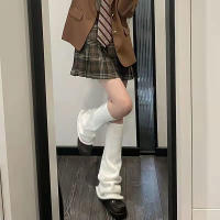 Calentadores De Piernas Invierno Para Mujer Calcetines JK De Media Altura Góticos Lolita Tejidos De Poliéster Unisex - details 7