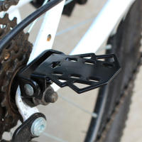 Pareja De Pedales Traseros Para Bicicleta De Montaña Con Asa Plegable Y Soporte De Pie Grueso Accesorios De Ciclismo - details 3