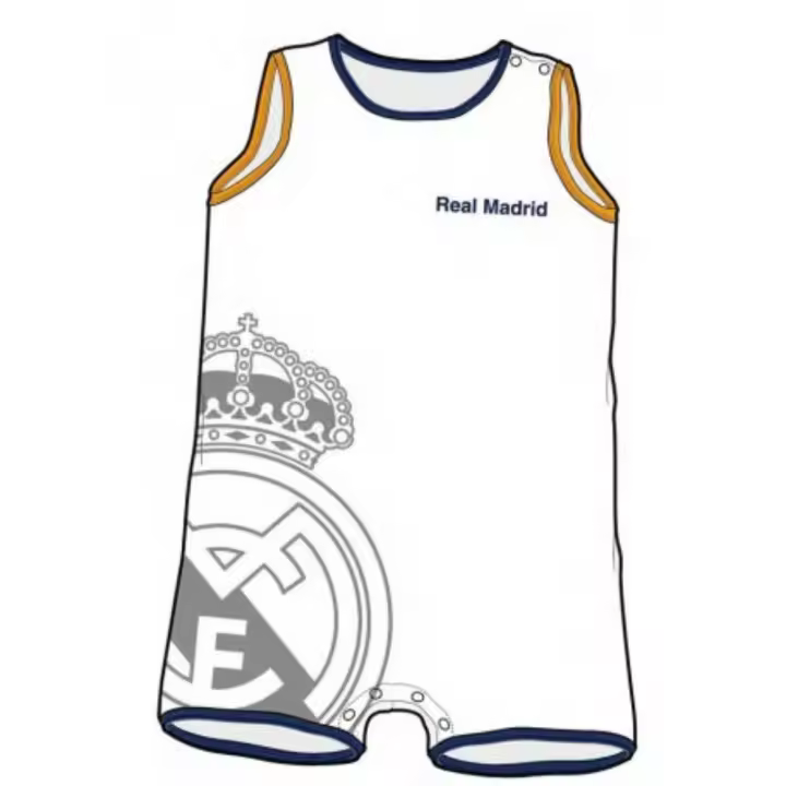 Pijama corto Real Madrid 73775 blanco Bebé - 1