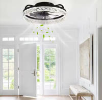 Ventilador Plafón LED 3000K-4000K-6000K Luz Regulable, 6 Velocidades de Aire y Aspas direccionables - details 2