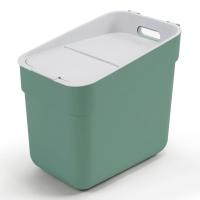 Curver Cubo de Basura 20 L Papelera Contenedor Tapa Reciclaje Color Azul claro,  Gris oscuro,  Verde menta y mas - details 2