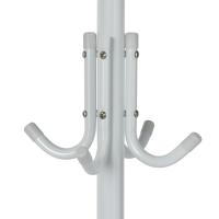 Ruhhy, Perchero Metálico de Pie Color Negro, blanco con 12 Ganchos, Diseño Moderno, Estable y Resistente para Entrada, Dormitorio, Oficina o Recibidor – Fácil Montaje sin Herramientas – Estructura de Alta Calidad – 175 cm de Altura - details 0