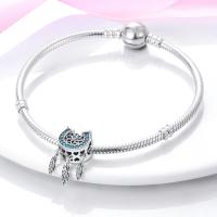 Encanto De Colgante De Árbol De Familia Platinado En Plata Para Pulsera De Bangle Y Collar DIY Regalo Con Doble Vuelo Aéreo - details 187