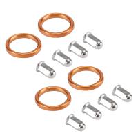 4 Gaxetillas De Escape Y 8 Tornillos Para Honda CB500 CB550 VF500/700/750 VFR750/800 Cubiertas Y Molduras Ornamentales - details 5