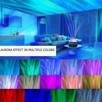 Luz De Galaxia Del Norte LED Con Patrón De Agua Luz De Cielo Estrellado Control Remoto Aurora Proyección USB Plug-in Bola Mágica Para Escenario KTV - details 0